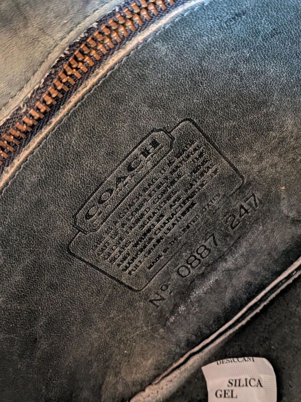 Vintage Coach Chester 9901 Crossbody Bag - GREEN 🍏 - Picture 6 of 9